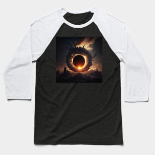 black sun Baseball T-Shirt